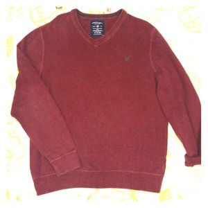 American Eagle Outfitters XL Burgundy Sweater